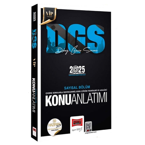 DGS VİP Sayısal Yetenek Konu Anlatımı Yargı Yayınları 2025
