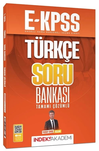 EKPSS Türkçe Soru Bankası Tamamı Çözümlü İndeks Akademi Yayınları 2026