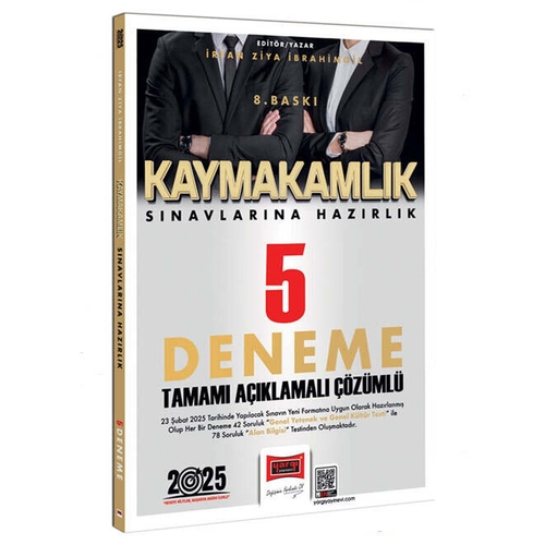 Kaymakamlık Sınavlarına Hazırlık 5 Deneme Yargı Yayınları 2025