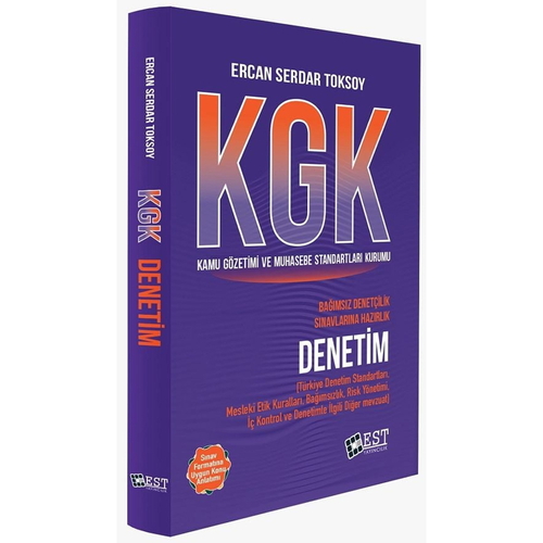 KGK Bağımsız Denetçilik Denetim Konu Anlatım Hazırlık Kitabı EST Yayınları