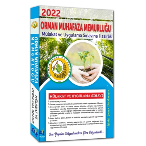 Orman Muhafaza Memurluğu Mülakat ve Uygulama Sınavı Hazırlık Kitabı Next Kariyer Yayınları 2022