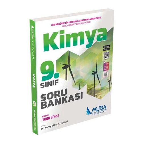 9. Sınıf Kimya Soru Bankası Muba Yayınları