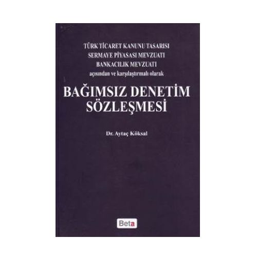 Bağımsız Denetim Sözleşmesi - Aytaç Köksal