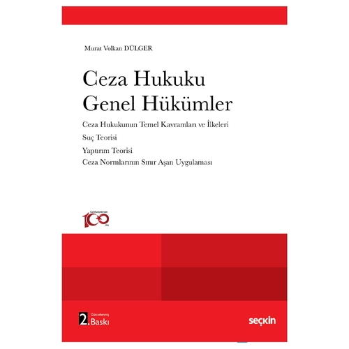 Ceza Hukuku Genel Hükümler - Murat Volkan Dülger
