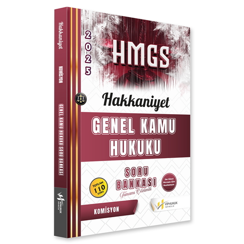 HMGS Hakimlik Hakkaniyet Genel Kamu Hukuku Soru Bankası VİPHukuk Yayınları 2025