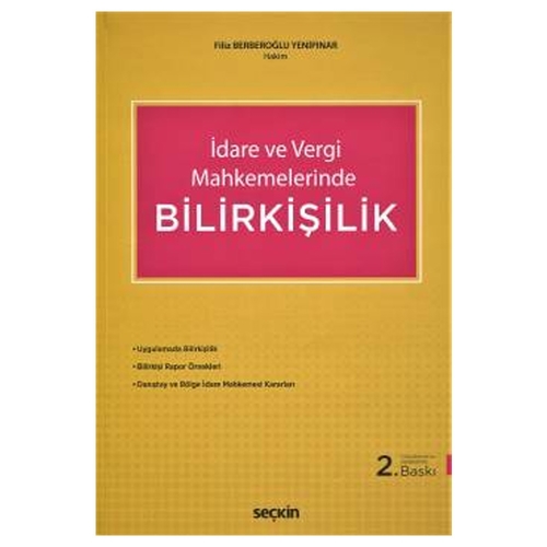 İdare ve Vergi Mahkemelerinde Bilirkişilik - Filiz Berberoğlu Yenipınar
