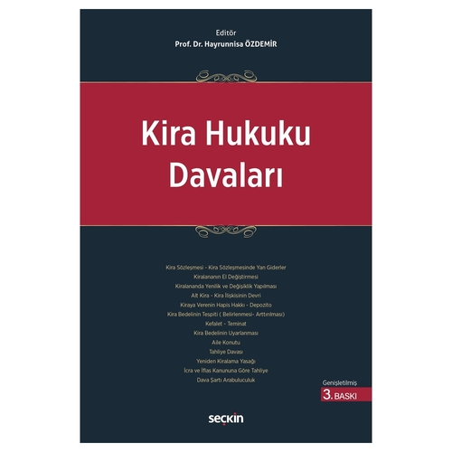 Kira Hukuku Davaları - Hayrunnisa Özdemir