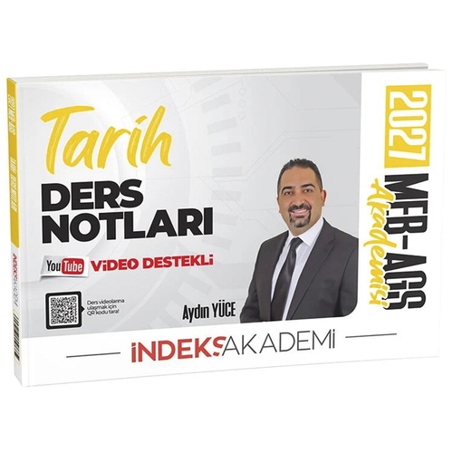 MEB-AGS Akademisi Tarih Video Ders Notları İndeks Akademi Yayınları 2027