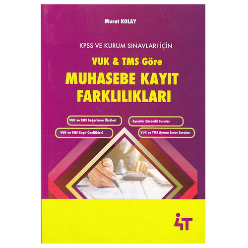 VUK ve TMS Göre Muhasebe Kayıt Farklılıkları 4T Yayınları
