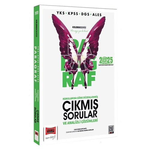 YKS KPSS DGS ALES Kelebek Serisi Paragraf Çıkmış Sorular Yargı Yayınları 2025