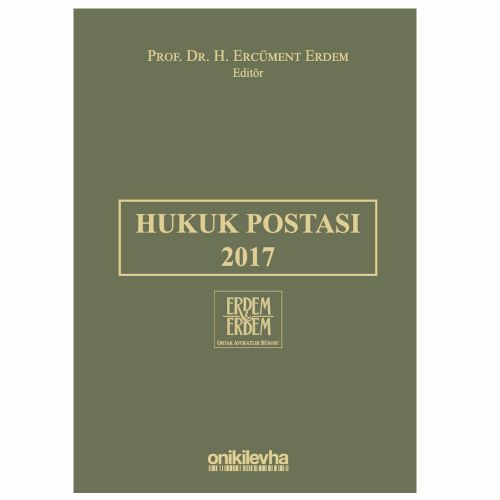 Hukuk Postası 2017 - H. Ercüment Erdem