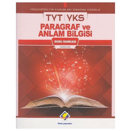 TYT YKS Paragraf Ve Anlam Bilgisi Soru Bankası Final Yayınları