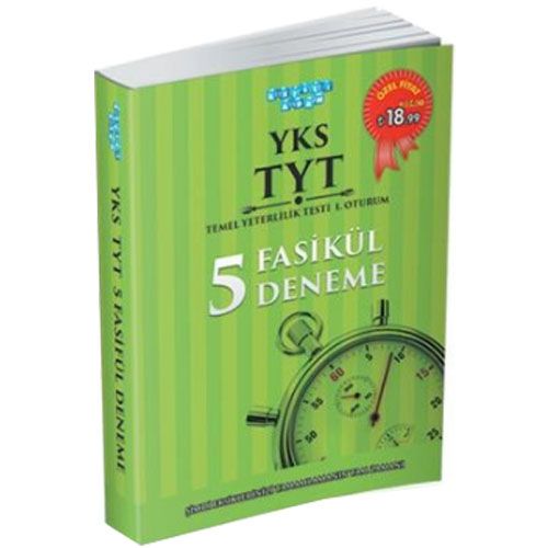 YKS TYT 1. Oturum 5 Fasikül Deneme - Akıllı Adam Yayınları