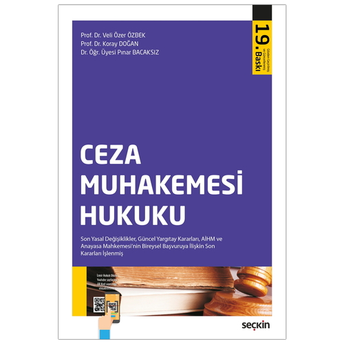 Ceza Muhakemesi Hukuku - Veli Özer Özbek, Koray Doğan, Pınar Bacaksız