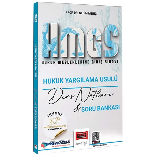 HMGS Hukuk Yargılama Usul Ders Notları ve Soru Bankası Yargı Yayınları 2024