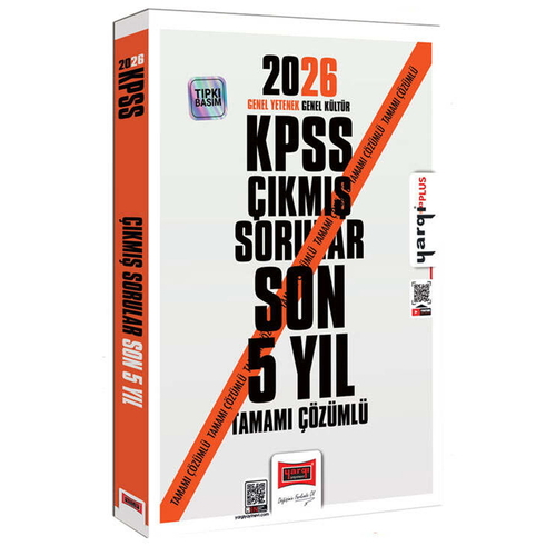 KPSS GK-GY Tüm Dersler Tamamı Çözümlü Son 5 Yıl Çıkmış Sorular Yargı Yayınları 2026