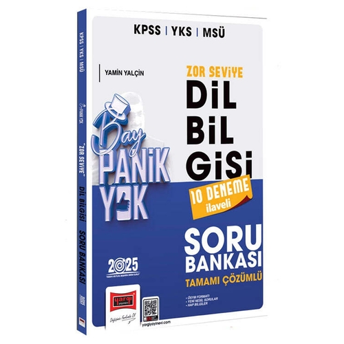 KPSS TYT AYT MSÜ Dil Bilgisi Soru Bankası Zor Seviye Yargı Yayınları 2025