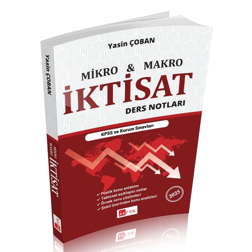 Makro ve Mikro İktisat Ders Notları Yasin Çoban Akfon Yayınları 2025