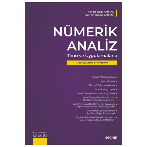Nümerik Analiz - Gabil Amirali, İlhame Amirali