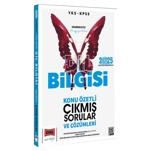 YKS KPSS Kelebek Serisi Dil Bilgisi Konu Özetli Çıkmış Sorular ve Çözümleri Yargı Yayınları 2025