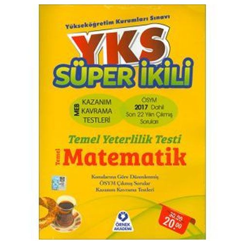 YKS Süper İkili TYT Matematik Çıkmış Sorular Örnek Akademi Yayınları