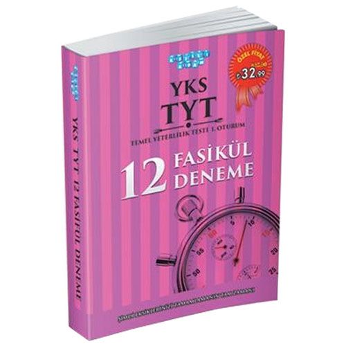 YKS TYT 1. Oturum 12 Fasikül Deneme - Akıllı Adam Yayınları