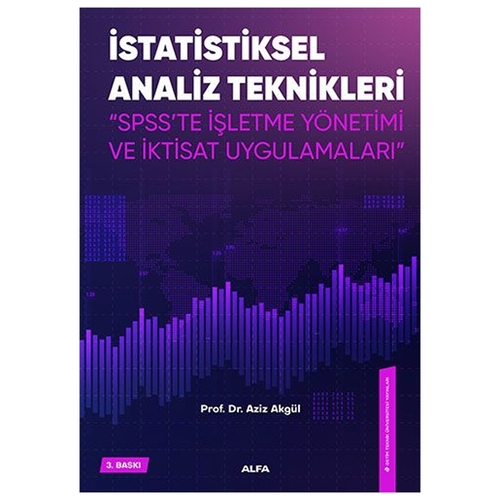 İstatistiksel Analiz Teknikleri - Aziz Akgül
