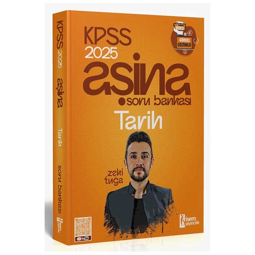 KPSS Aşina Tarih Soru Bankası İsem Yayınları 2025
