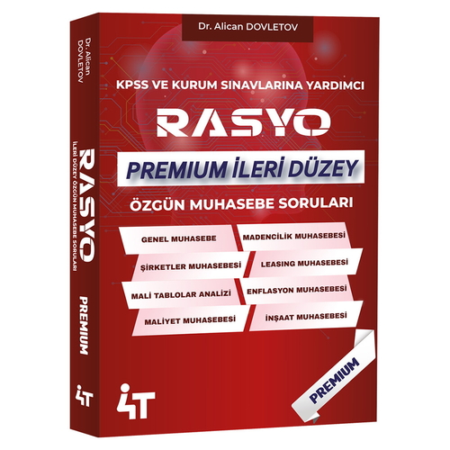 RASYO Premium İleri Düzey Muhasebe Soruları 4T Yayınları 2026