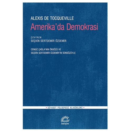 Amerika\'da Demokrasi - Alexis de Tocqueville