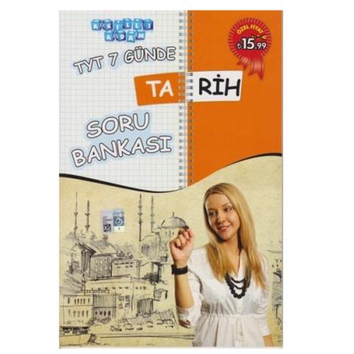 TYT 7 Günde Tarih Soru Bankası Akıllı Adam Yayınları