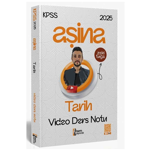 KPSS Aşina Tarih Ders Notları İsem Yayınları 2024