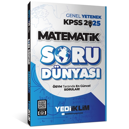 KPSS Genel Yetenek Matematik Soru Dünyası Yediiklim Yayınları 2025