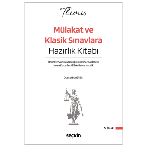 THEMIS Mülakat ve Klasik Sınavlara Hazırlık Kitabı - Deniz Bayeren 2026