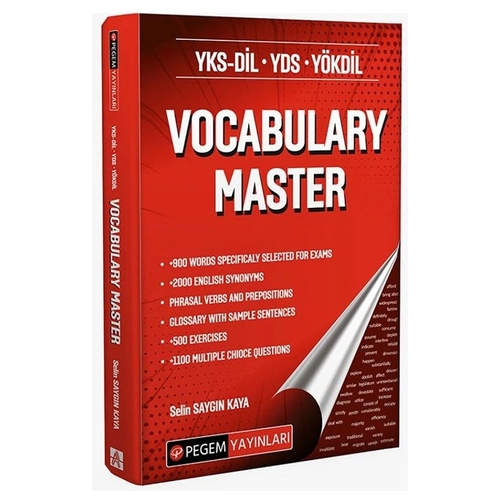 YKS DİL YDS YÖKDİL Vocabulary Master Pegem Akademi Yayınları