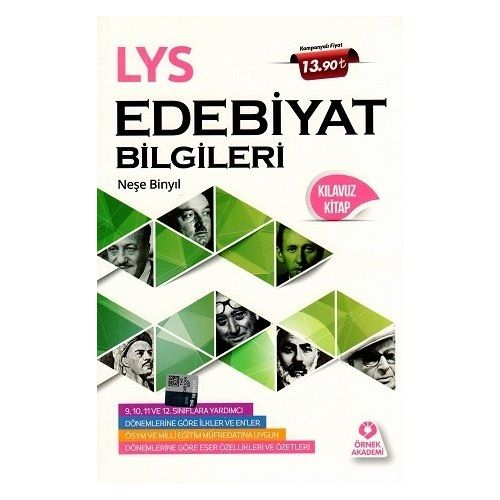 LYS Edebiyat Bilgileri Kılavuz Kitap Örnek Akademi Yayınları