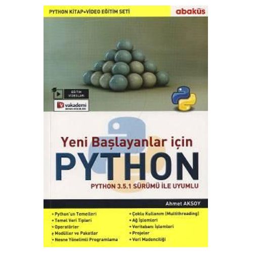 Yeni Başlayanlar İçin Python - Ahmet Aksoy
