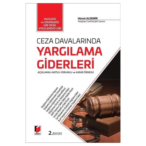 Ceza Davalarında Yargılama Giderleri - Hüsnü Aldemir
