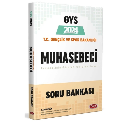 GYS T.C. Gençlik ve Spor Bakanlığı Muhasebeci Soru Bankası Data Yayınları 2024