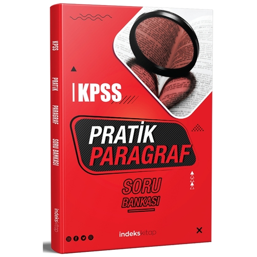 KPSS Pratik Paragraf Soru Bankası İndeks Akademi Yayınları 2021