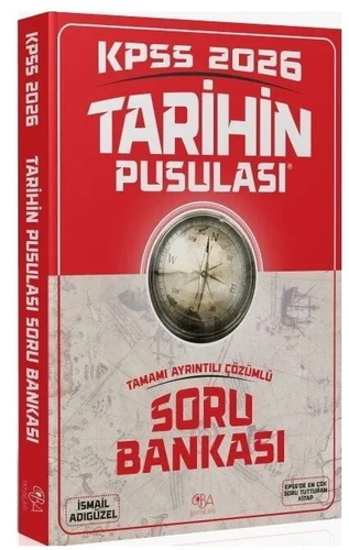 KPSS Tarihin Pusulası Soru Bankası CBA Yayınları 2026