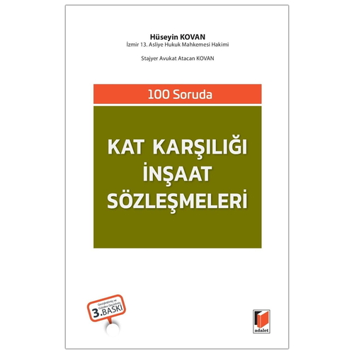 100 Soruda Kat Karşılığı İnşaat Sözleşmeleri - Hüseyin Kovan