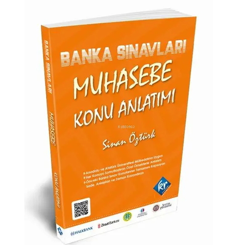 Banka Sınavları Muhasebe Konu Anlatımı Kitabı KR Akademi Yayınları
