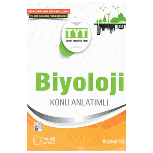 TYT Biyoloji Konu Anlatımlı Palme Yayınları