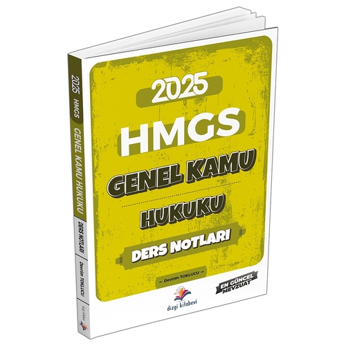 HMGS Genel Kamu Hukuku Ders Notları Dizgi Kitap Yayınları 2025