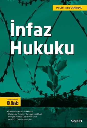 İnfaz Hukuku - Timur Demirbaş