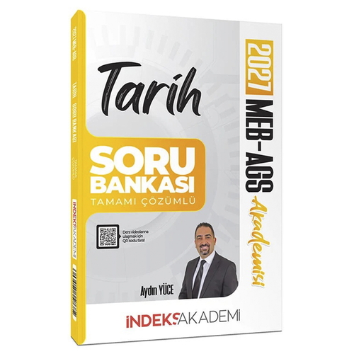 MEB-AGS Akademisi Tarih Soru Bankası Tamamı Çözümlü İndeks Akademi Yayınları 2027