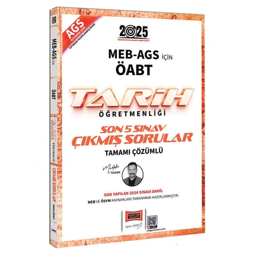 MEB AGS ÖABT Tarih Öğretmenliği Son 5 Sınav Çıkmış Sorular Yargı Yayınları 2025