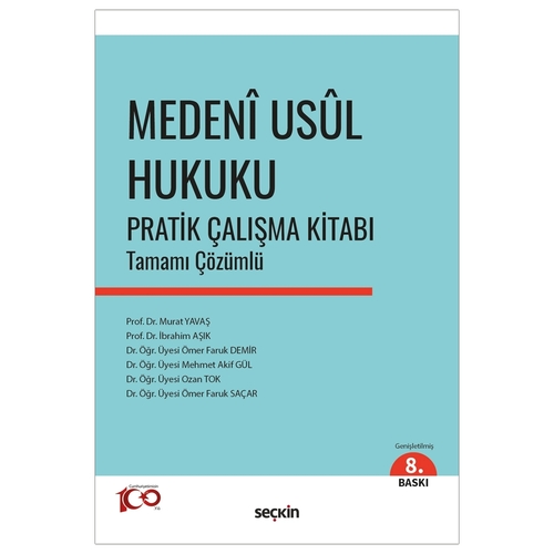 Medeni Usul Hukuku Pratik Çalışma Kitabı - Murat Yavaş