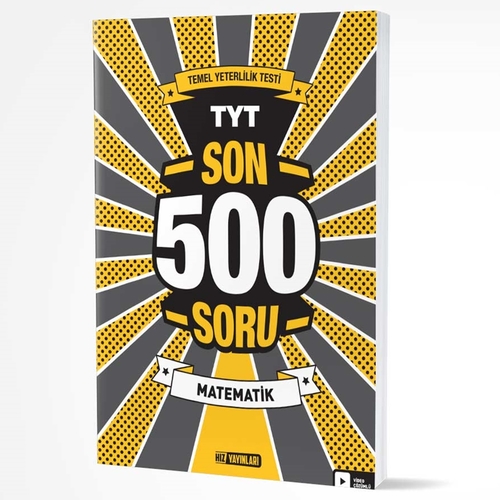 TYT Matematik Son 500 Soru Hız Yayınları 2020